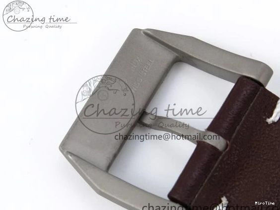 MIROTIME 0515 Pilot Mark XVIII Titanium BLSF 1:1 Best Edition Black Dial on Brown Leather Strap MIYOTA Popular 7020